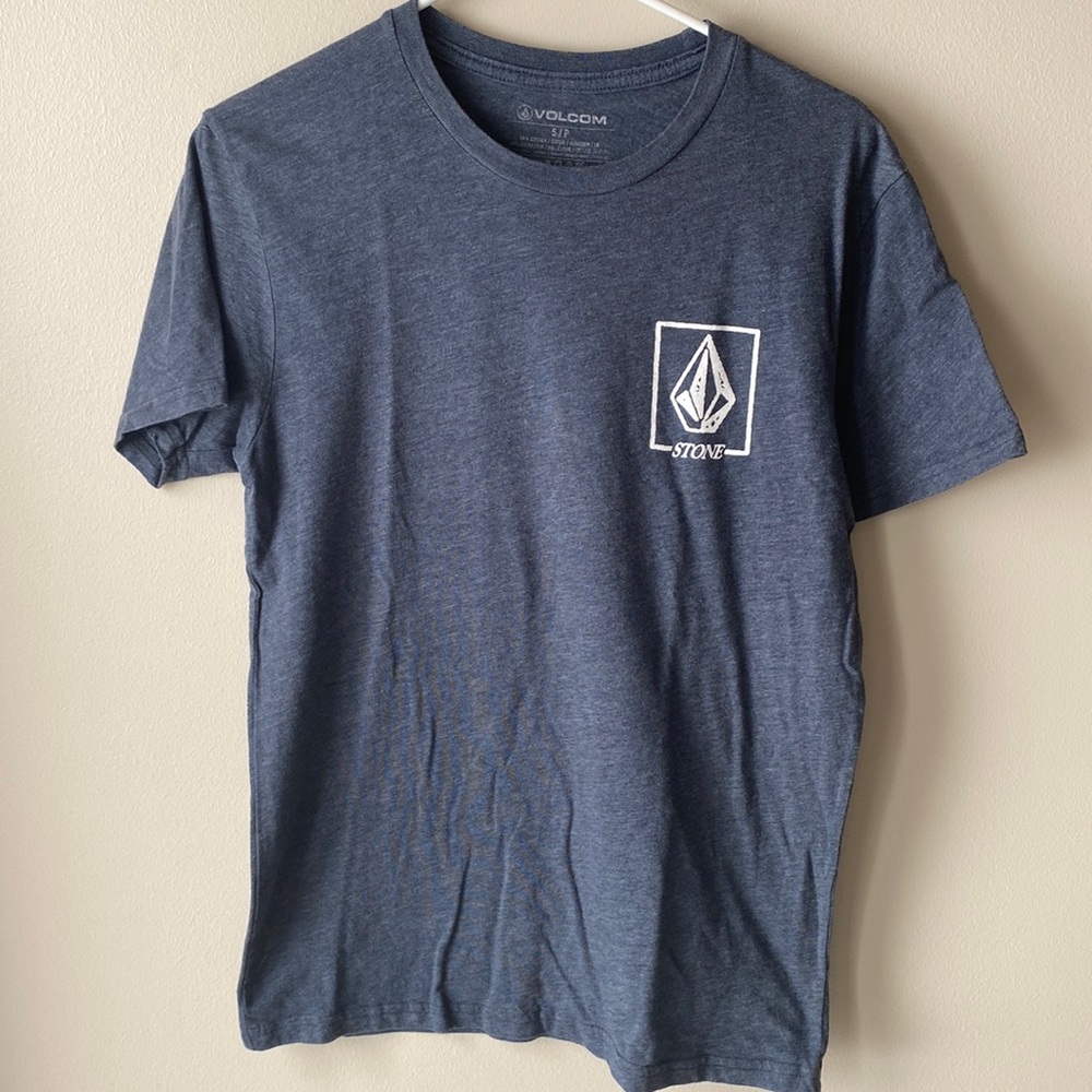 MEN'S VOLCOM SMALL GRAPHIC TEE BLUE